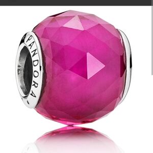Pandora Pink Facets Charm